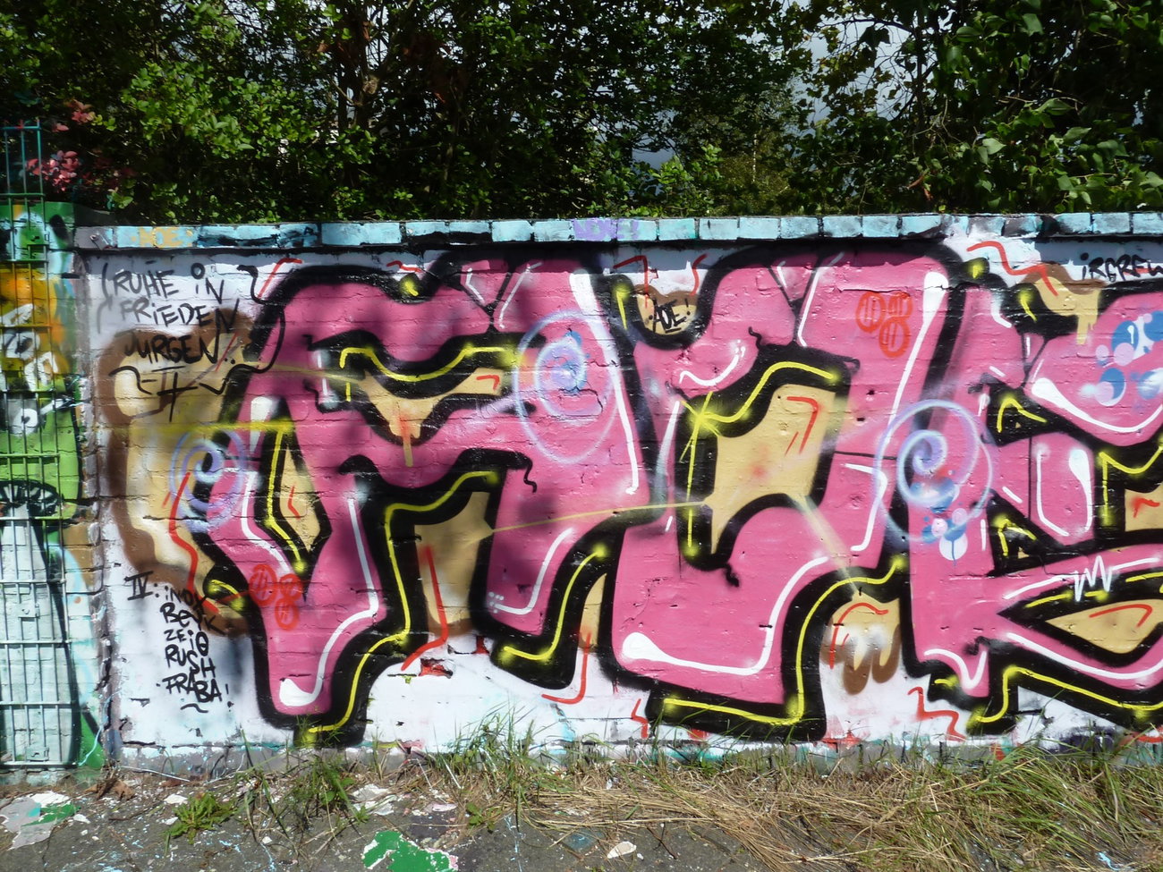 Graffiti Wall in Germany - Photo by PL_PartyZan - fraba, bitum, emar (2014)