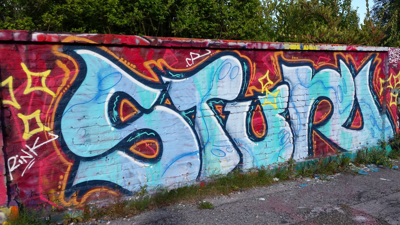 Graffiti Wall in Germany - Photo by PL_PartyZan (2015)