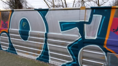 Graffiti Bombing in Essen - Photo by PL_PartyZan - of, ps, acab (2015)