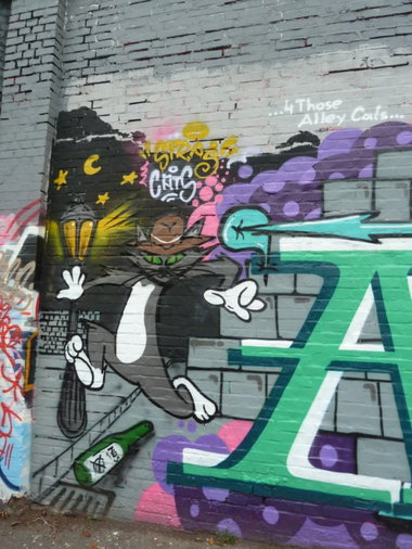 Graffiti Wall in Essen - Photo by PL_PartyZan - hall, of, fame (2015)