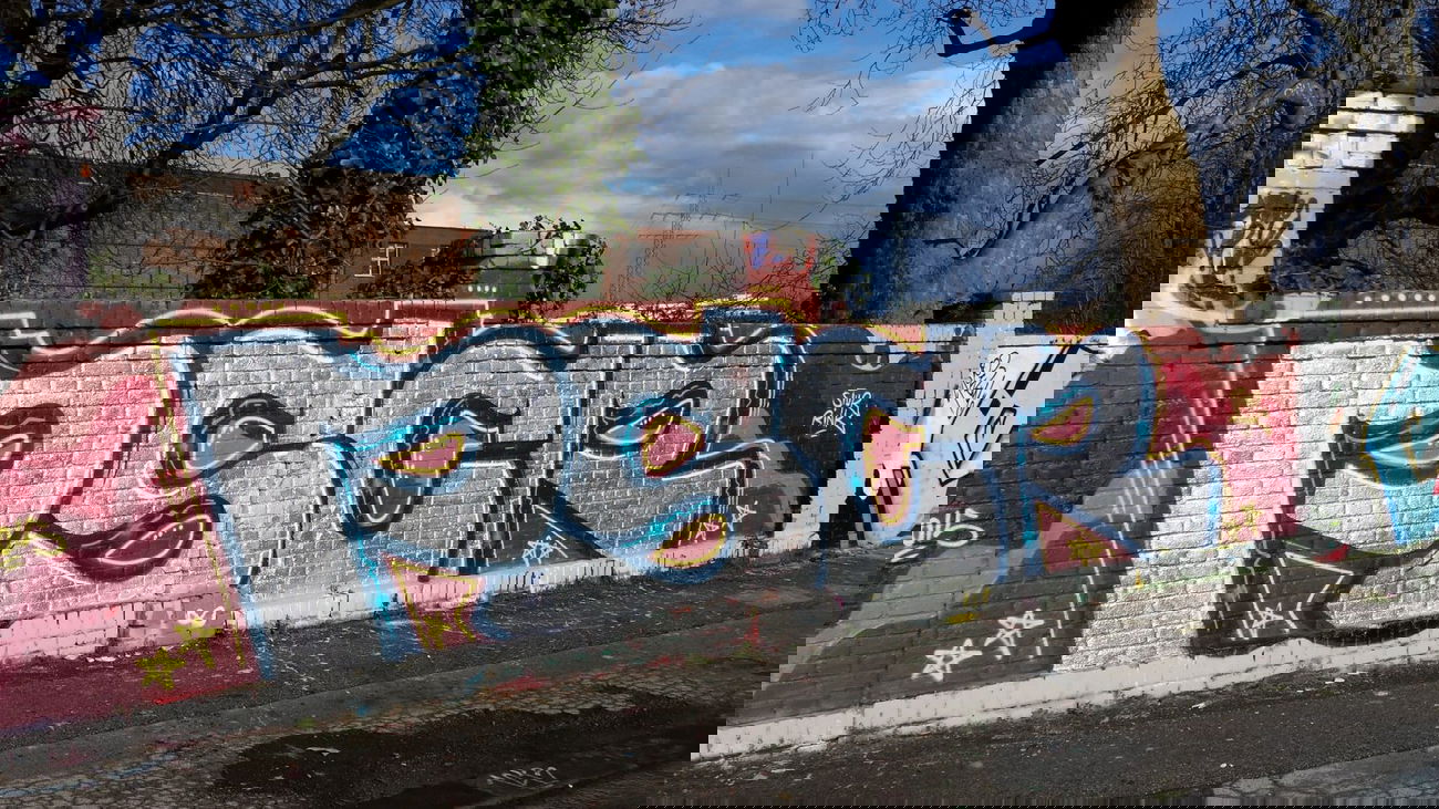 Graffiti Bombing in Essen - Photo by PL_PartyZan - ps, cr, crew (2015)