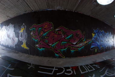 Graffiti Wall in Lausanne - Photo by POE26 (2013)