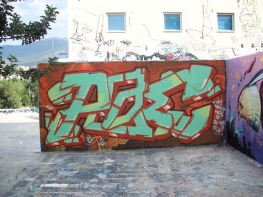 Graffiti Wall - Photo by POE26 (2016)