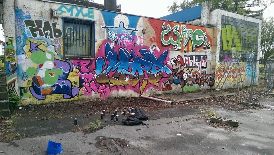 Graffiti Wall - Photo by POHSone - mars (2014)