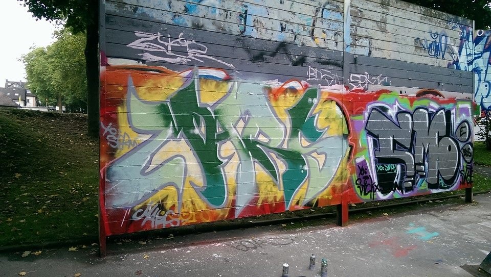 Graffiti Wall - Photo by POHSone - mars (2014)