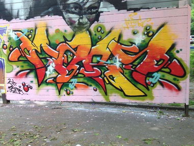 Graffiti Wall - Photo by POHSone - mars (2014)