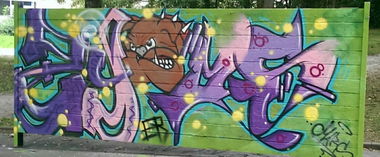 Graffiti Wall - Photo by POHSone - mars/zyer (2014)