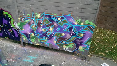 Graffiti Wall - Photo by POHSone - mars (2014)