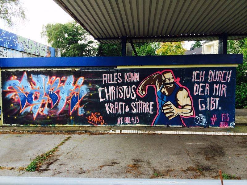 Graffiti Wall - Photo by POHSone - mars/esra (2014)