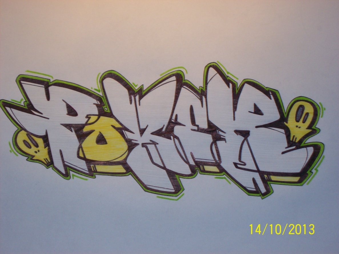 Graffiti Sketch - Photo by POKER86