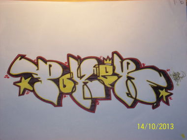 Graffiti Sketch - Photo by POKER86