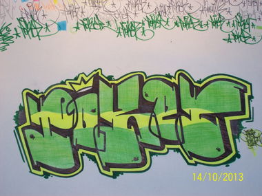 Graffiti Sketch - Photo by POKER86