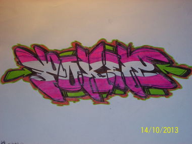 Graffiti Wall - Photo by POKER86