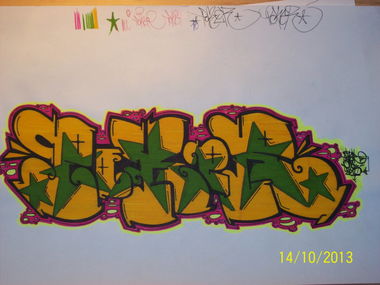 Graffiti Wall - Photo by POKER86