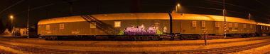 Graffiti Train - Photo by POPEFRANCIS - suks