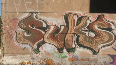 Graffiti Wall - Photo by POPEFRANCIS - suks (2014)