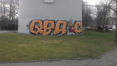 Graffiti Wall in Mannheim - Photo by PORN - qba (2015)