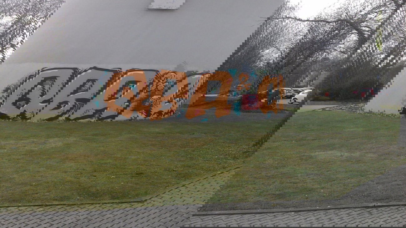 Graffiti Wall in Mannheim - Photo by PORN - qba (2015)