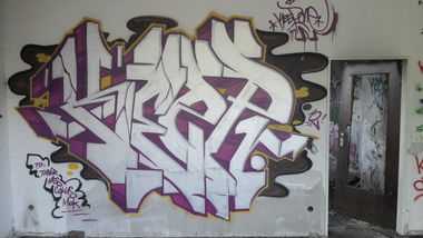 Graffiti Wall in Mannheim - Photo by PORN - keep1, cks