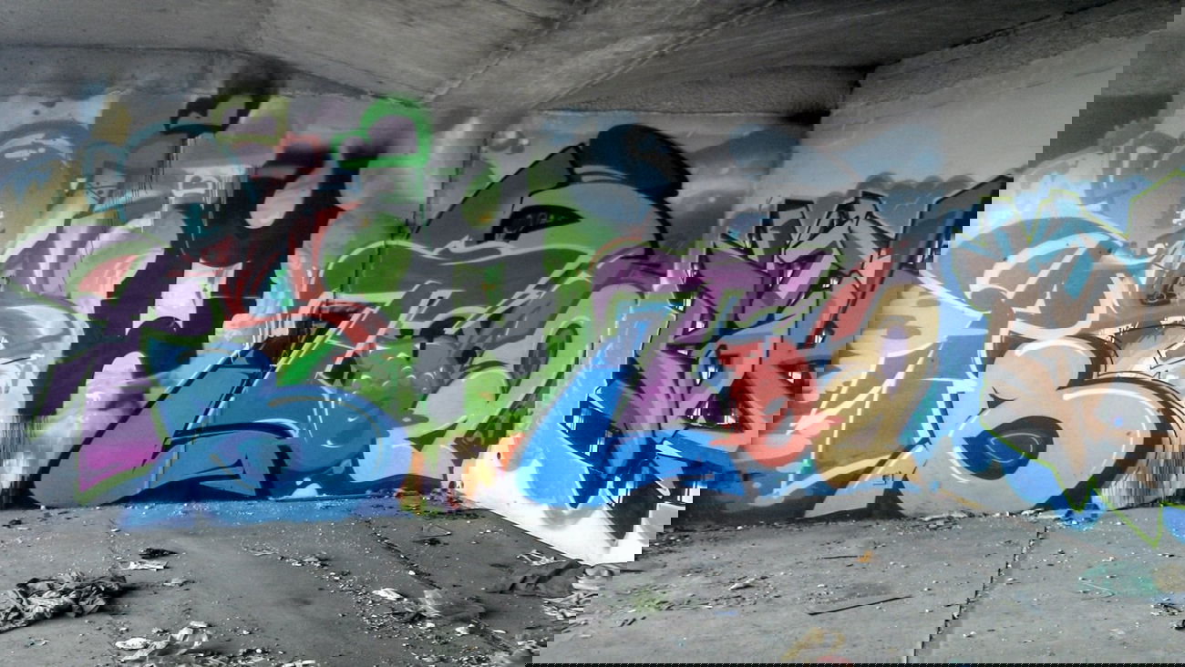 Graffiti Wall in Mannheim - Photo by PORN - pablow, cks, utwo