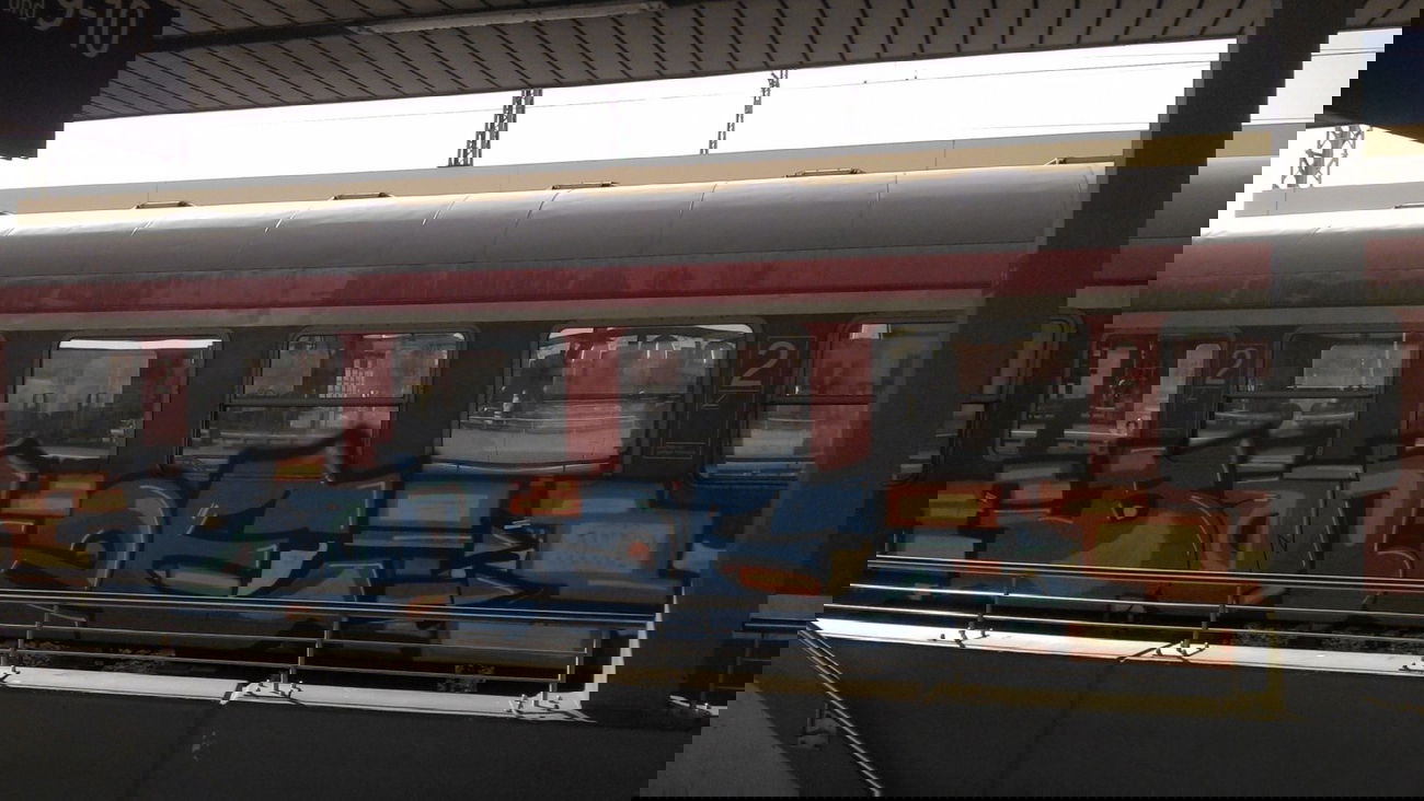 Graffiti Train - Photo by PORN - bonze