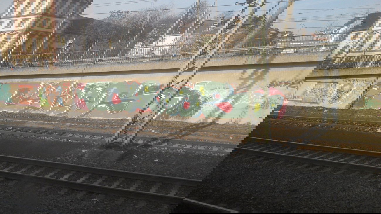 Graffiti Wall in Mannheim - Photo by PORN - cykoes, cks, 12