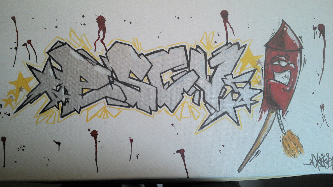 Graffiti Wall - Photo by PORN - escy, sick