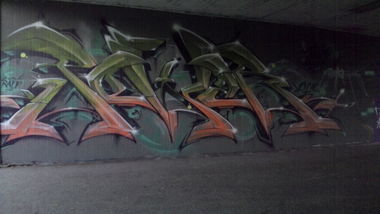 Graffiti Wall - Photo by PORN - power, rbk