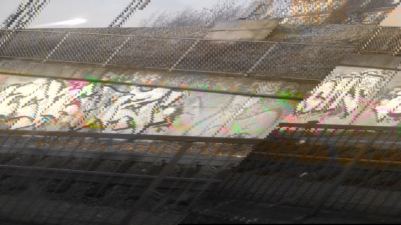 Graffiti Wall in Mannheim - Photo by PORN - 12, cksrz