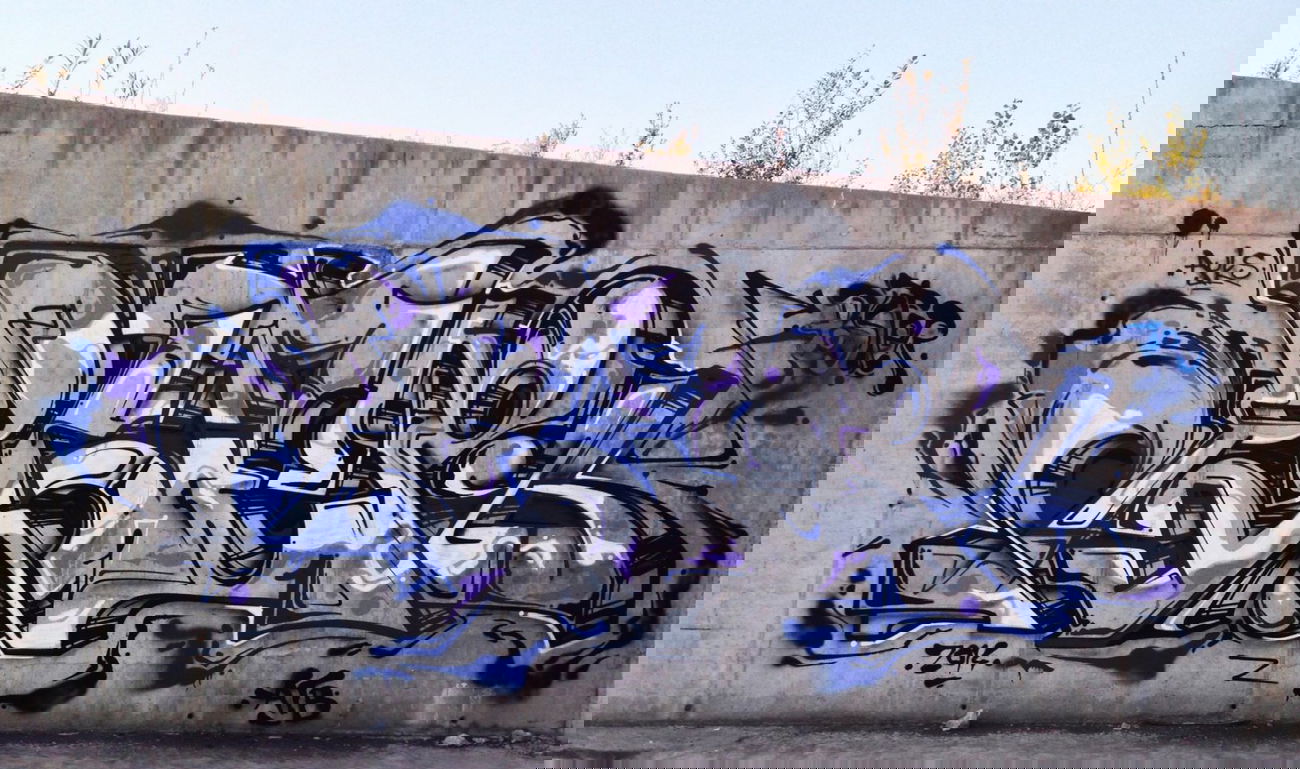 Graffiti Wall in Bjelovar-Bilogora - Photo by POSTER - poster, atb, haha (2014)