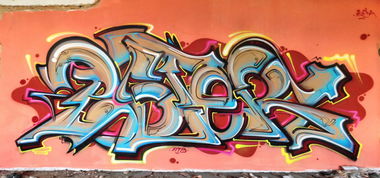 Graffiti Wall in Rijeka - Photo by POSTER - poster, haha, atb (2014)