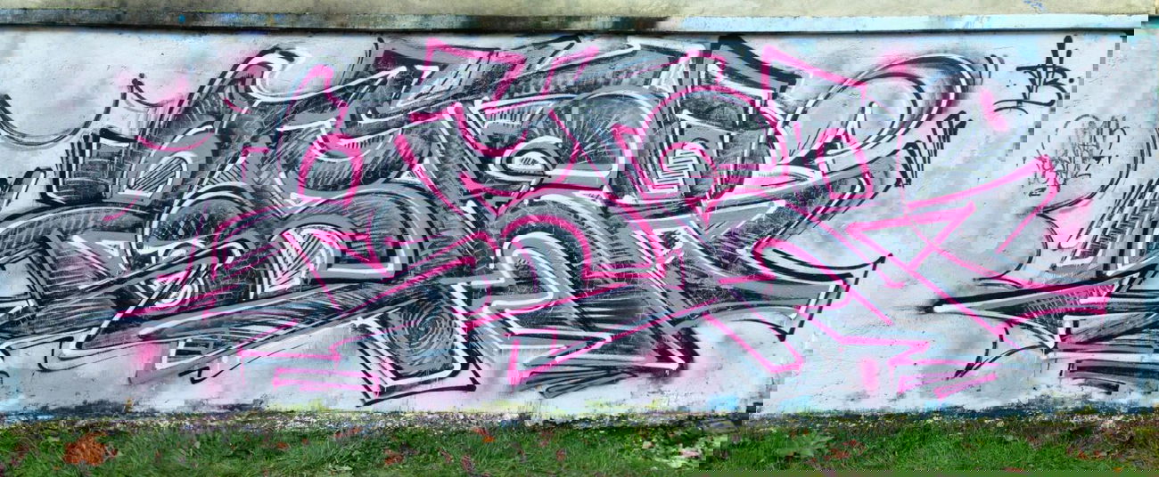 Graffiti Wall in Bjelovar-Bilogora - Photo by POSTER - poster, atb, haha (2014)