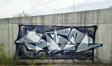 Graffiti Wall - Photo by POSTER - poster, atb, haha (2015)