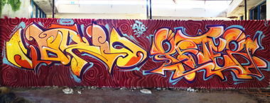 Graffiti Wall in Split - Photo by POSTER - wario, poster, atb (2015)