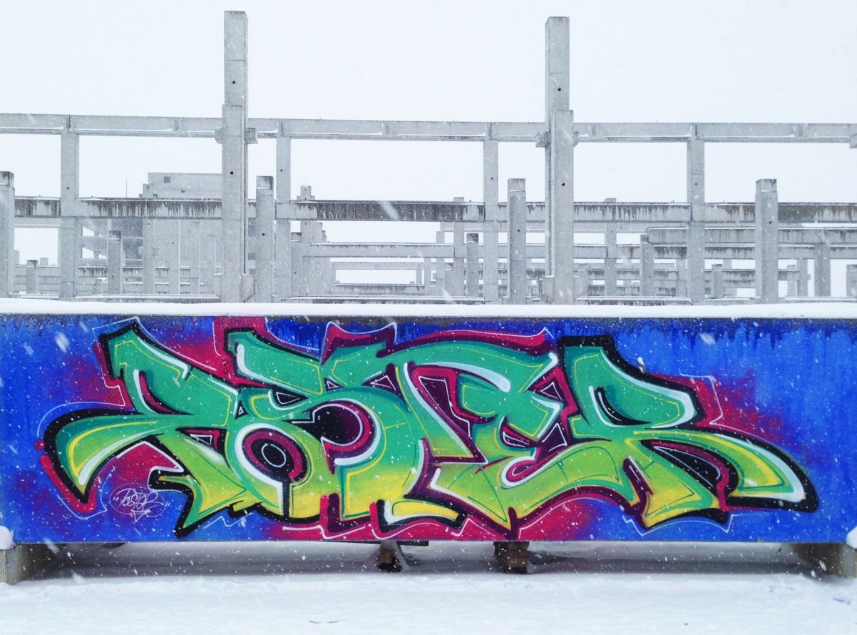 Graffiti Wall - Photo by POSTER - poster, atb, haha (2015)
