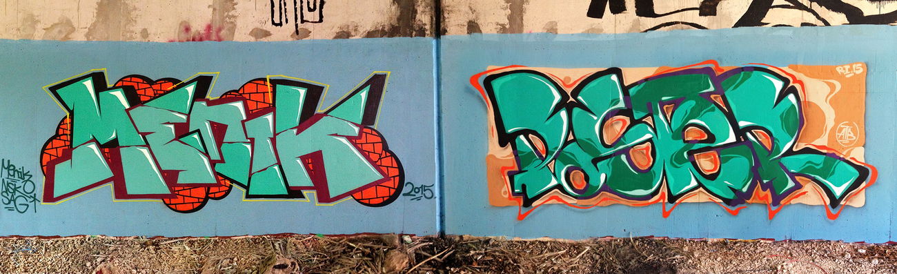 Graffiti Wall in Rijeka - Photo by POSTER - menik, poster, atb (2015)