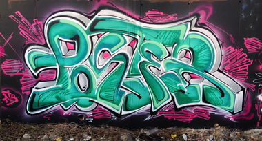 Graffiti Wall in Rijeka - Photo by POSTER - poster, atb, haha (2015)