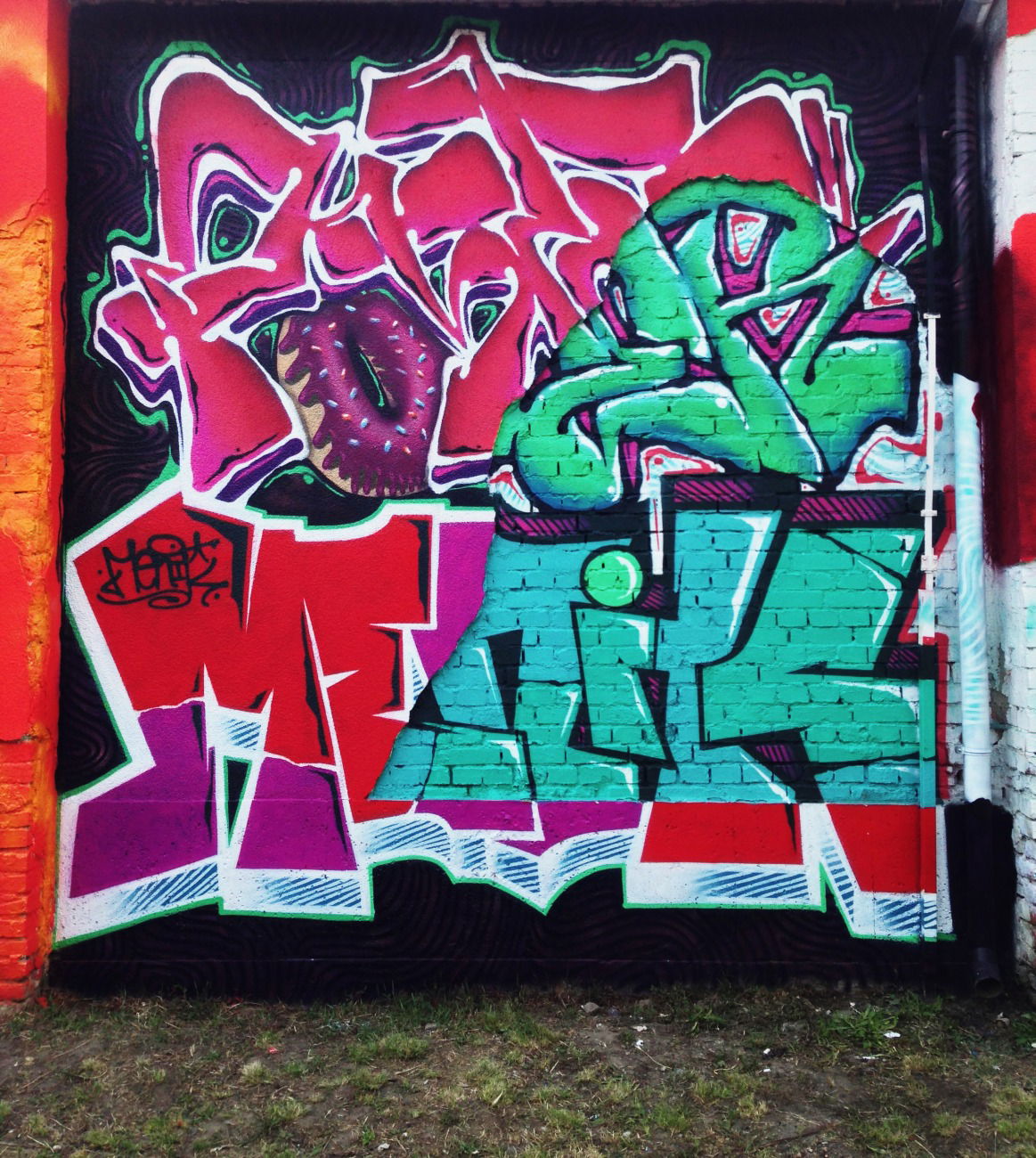 Graffiti Wall in Zagreb - Photo by POSTER - menik, artez, poster (2015)