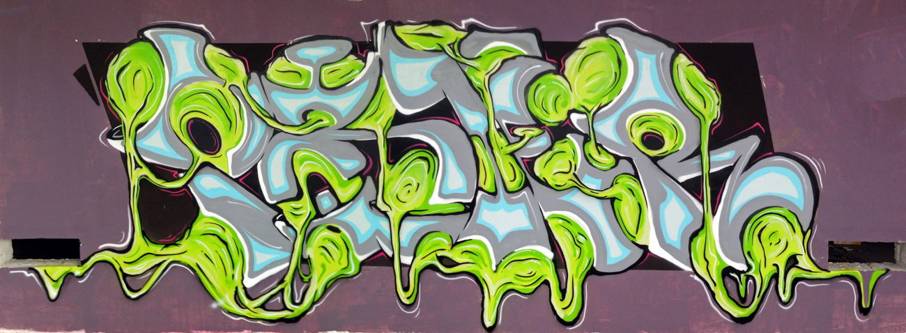 Graffiti Wall - Photo by POSTER - poster, atb, haha (2015)