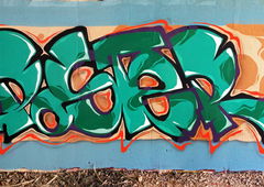 Graffiti Wall in Rijeka - Photo by POSTER - poster, atb, haha (2015)