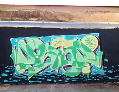 Graffiti Wall - Photo by POSTER - poster, atb, haha (2015)