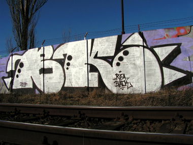 Graffiti Wall - Photo by POTAS - potas, arie, riea (2014)