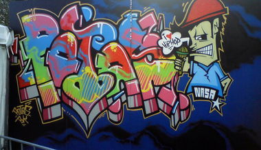 Graffiti Wall - Photo by POTAS - Potas, bk, bkcrew