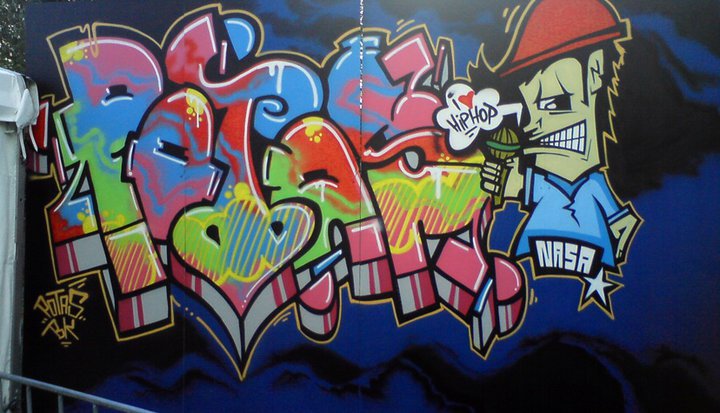 Graffiti Wall - Photo by POTAS - Potas, bk, bkcrew