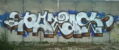 Graffiti Wall - Photo by POTAS - potas, bk, koszalin (2014)