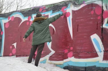 Graffiti Artwork in Moscow - Photo by POWAR_POWR