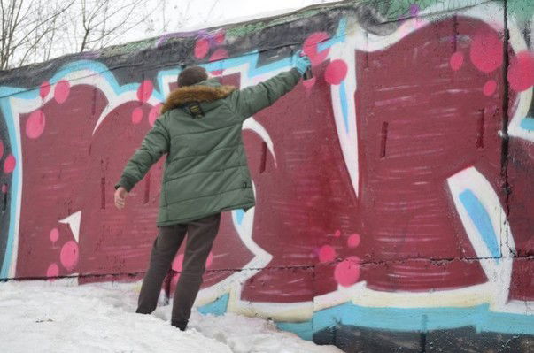 Graffiti Artwork in Moscow - Photo by POWAR_POWR