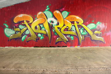 Graffiti Wall - Photo by POWERone - POWERONE, CLOCKWORK, MANNHEIM