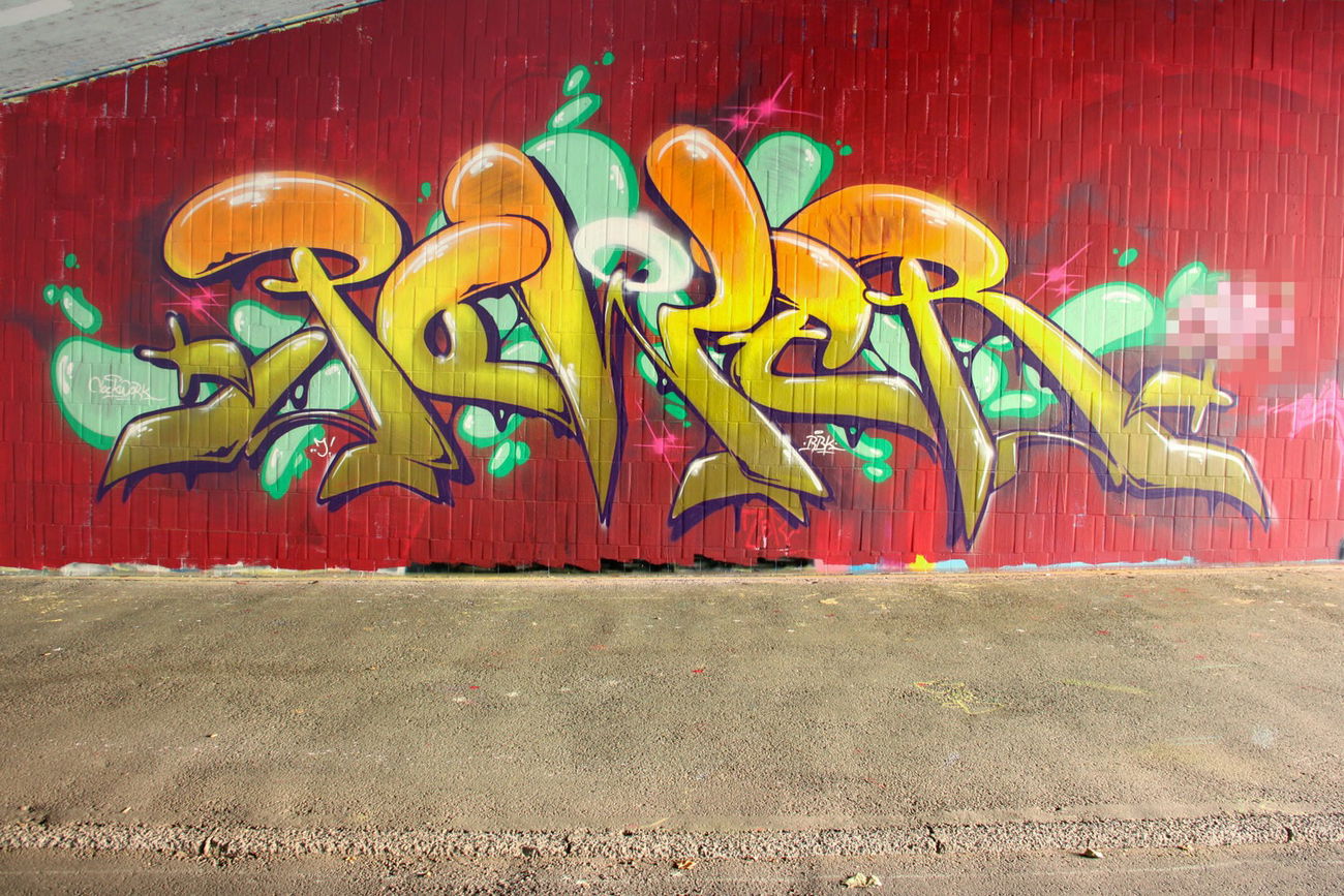 Graffiti Wall - Photo by POWERone - POWERONE, CLOCKWORK, MANNHEIM