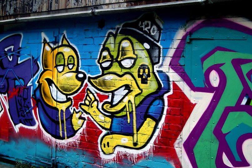 Graffiti Wall - Photo by PSE751